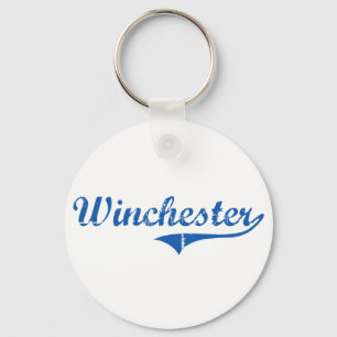 Winchester New Hampshire Classic Design Key Ring