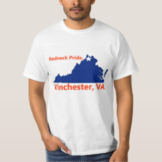 Winchester, Virginia redneck pride t shirt