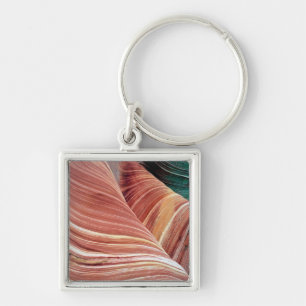Wind and water eroded Navajo sandstone in Key Ring