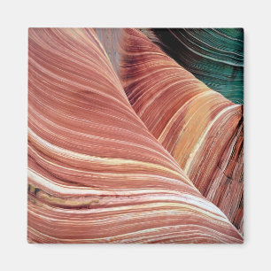 Wind and water eroded Navajo sandstone in Magnet