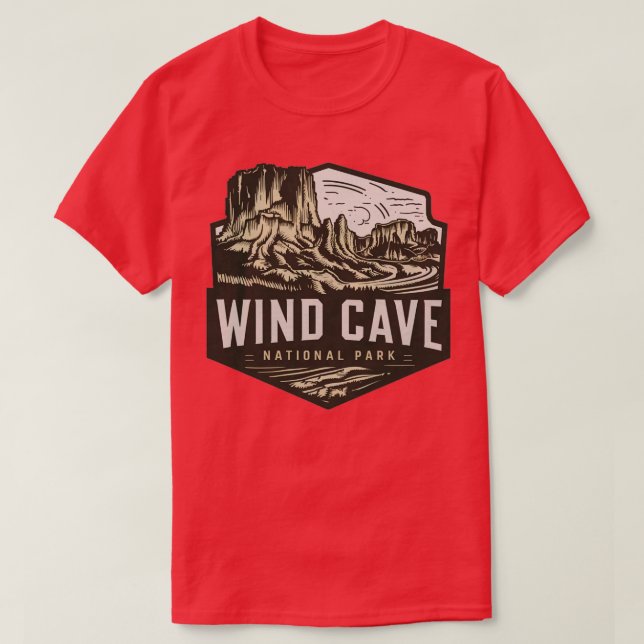 Wind Cave National Park  1 T-Shirt (Design Front)