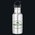 Wind Cave National Park 532 Ml Water Bottle<br><div class="desc">Wind Cave National Park in South Dakota is one of the longest caves in the world. It also has endless acres of mixed-grass prairie with bison,  elk,  pronghorn,  mule deer,  coyotes and prairie dogs.</div>