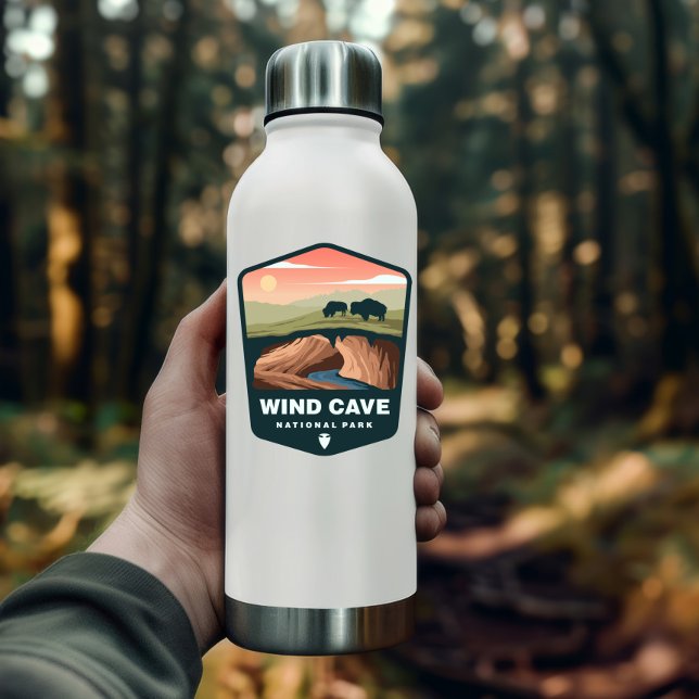 Wind Cave National Park | Die-Cut Sticker (Wind Cave National Park Sticker)