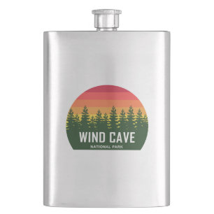 Wind Cave National Park Hip Flask