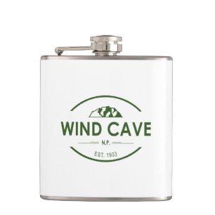 Wind Cave National Park Hip Flask