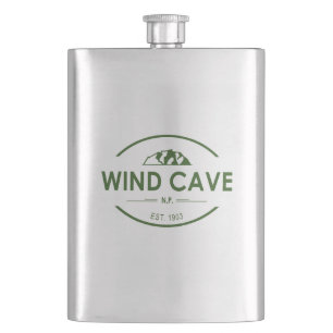 Wind Cave National Park Hip Flask