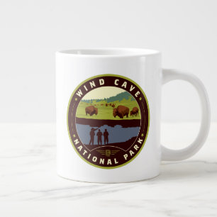 Wind Cave National Park Large Coffee Mug
