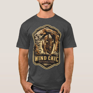 Wind Cave National Park Majestic Bison T-Shirt