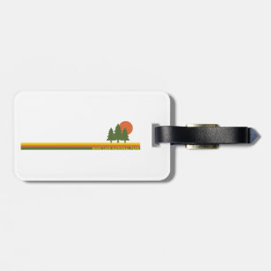 Wind Cave National Park Pine Trees Sun Luggage Tag
