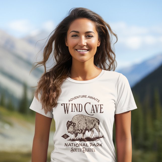 Wind Cave National Park South Dakota Est. 1903 T-Shirt (Creator Uploaded)