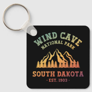 Wind Cave National Park South Dakota  Key Ring