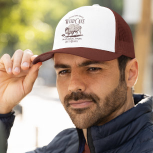 Wind Cave National Park South Dakota Since 1903 Trucker Hat