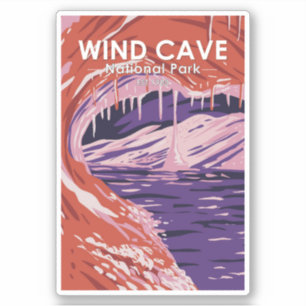 Wind Cave National Park South Dakota Vintage