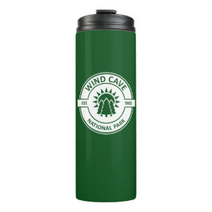 Wind Cave National Park Sun Trees Thermal Tumbler