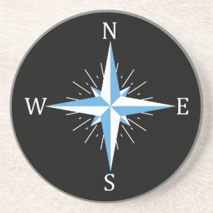 Wind compass coaster