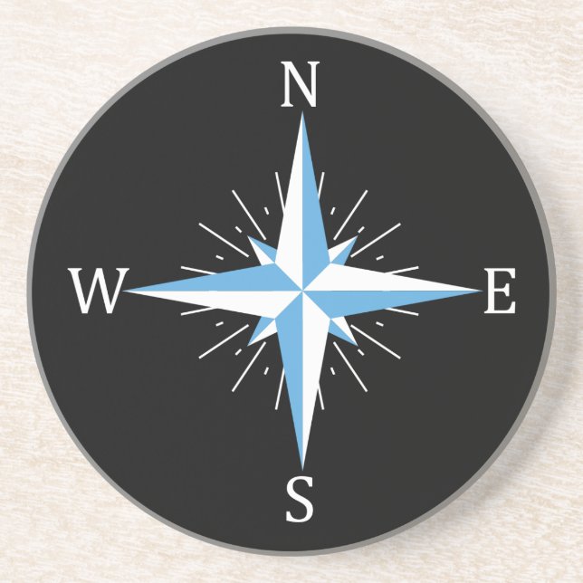 Wind compass coaster (Front)