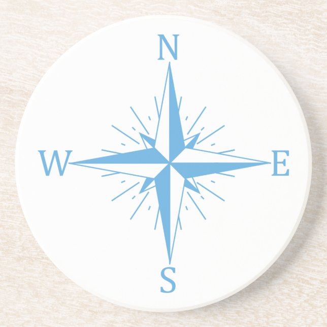 Wind compass coaster (Front)