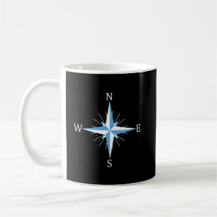 Wind compass coffee mug