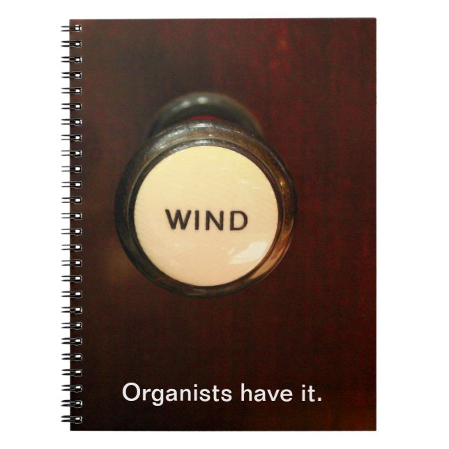 WIND drawstop notebook (Front)