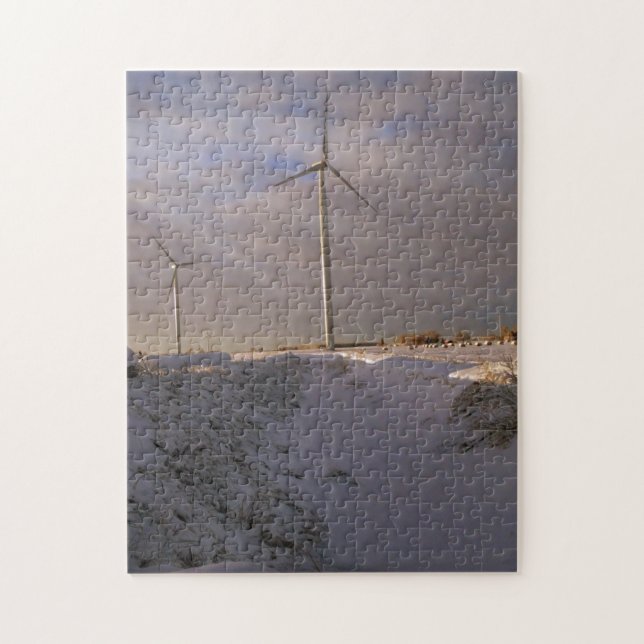 Wind Energy Turbines Creative Jigsaw Puzzle (Vertical)