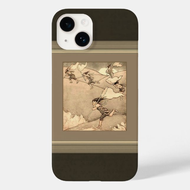 Wind Faeries Catching Wind Case-Mate iPhone Case (Back)