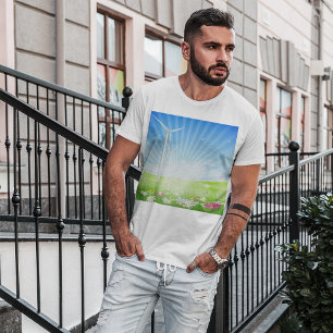 Wind Farm Mens T-Shirt