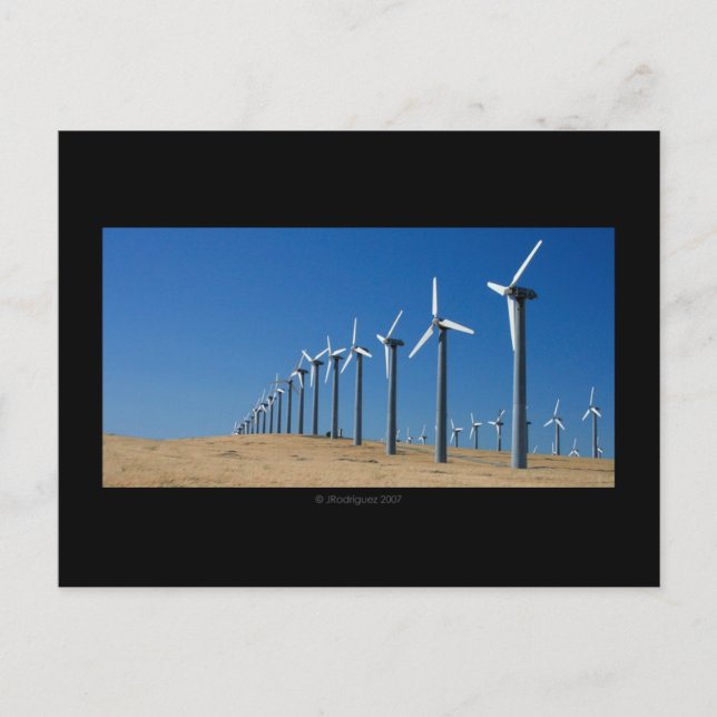 Wind Farm Postcard (Front)