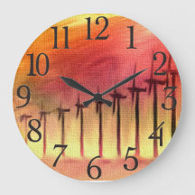 Wind Farm Wall Clocks