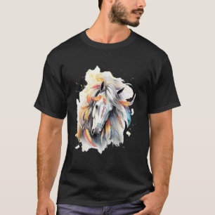 Wind Horse Indian Native American Tribal Art Horse T-Shirt