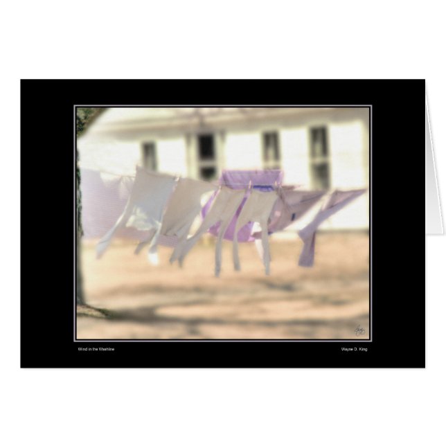 Wind in the Washline (Front Horizontal)