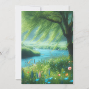 Wind in the Willow Invitation