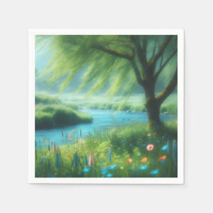 Wind in the Willow Napkin