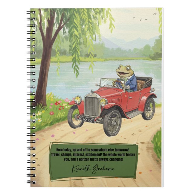 Wind in the Willows notebook (Front)