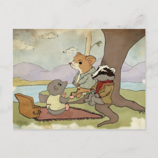 Wind in the Willows Postcard