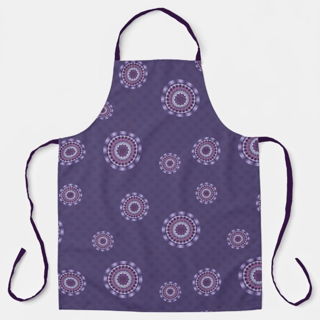 Wind Mandala All-Over Print Apron (Front)