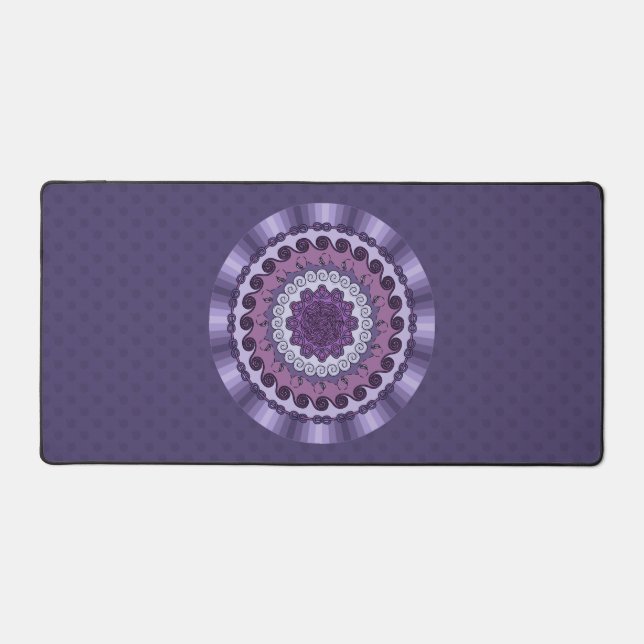 Wind Mandala Desk Mat (Front)