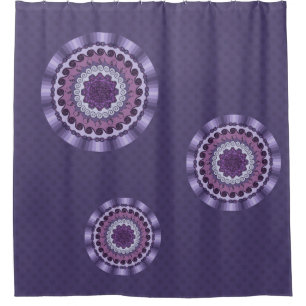 Wind Mandala Shower Curtain