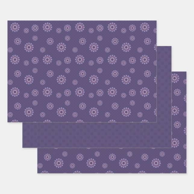 Wind Mandala Wrapping Paper Set (Set)