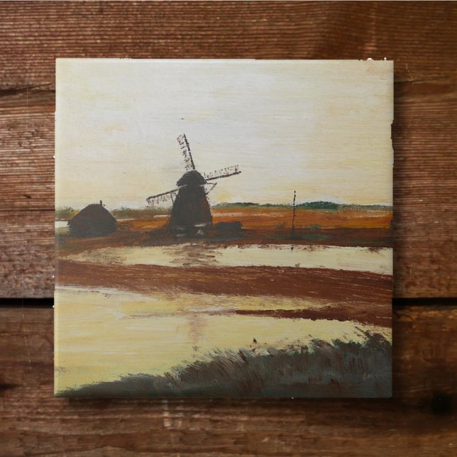 Wind Mill Ceramic Tile (Creator Uploaded)