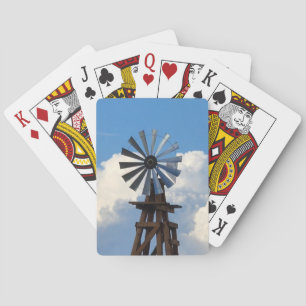Wind Mill Photo Playing Cards