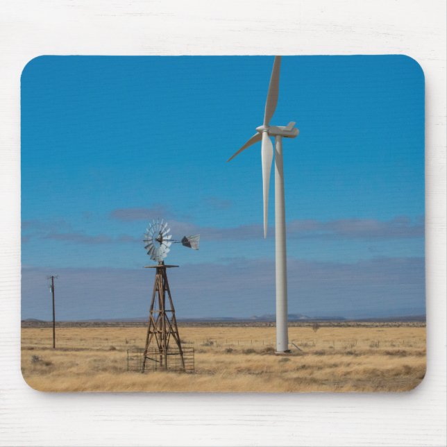 Wind Mill Turbine Mouse Pad (Front)