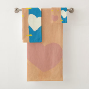 Wind of Love Bath Towel Set