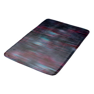 Wind or rain effect, on wine colour bath mat
