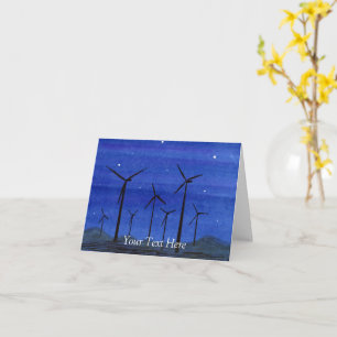 Wind Power Card