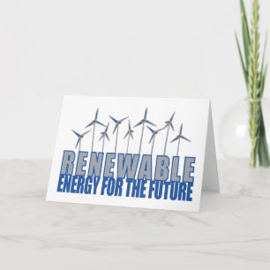 Wind Power Holiday Card