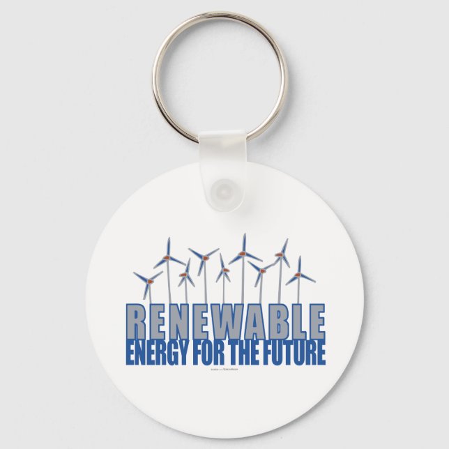 Wind Power Key Ring (Front)
