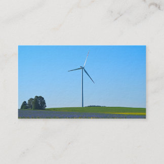 Wind Power Plant - Business Card