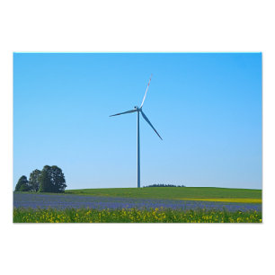 Wind Power Plant - Photo Print