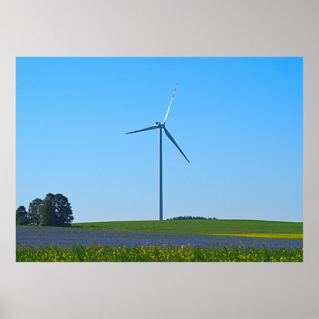 Wind Power Plant - Poster (Front)