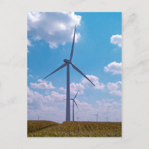 Wind Power Postcard